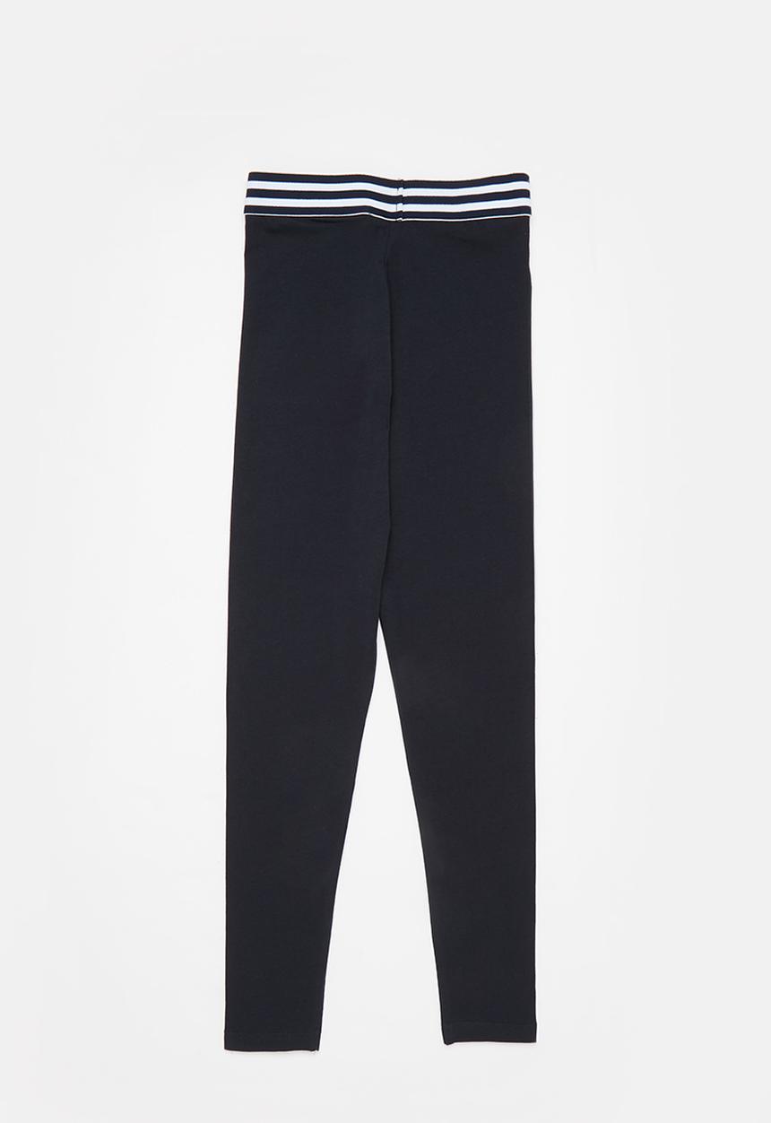 POLO - Girls crested legging - navy