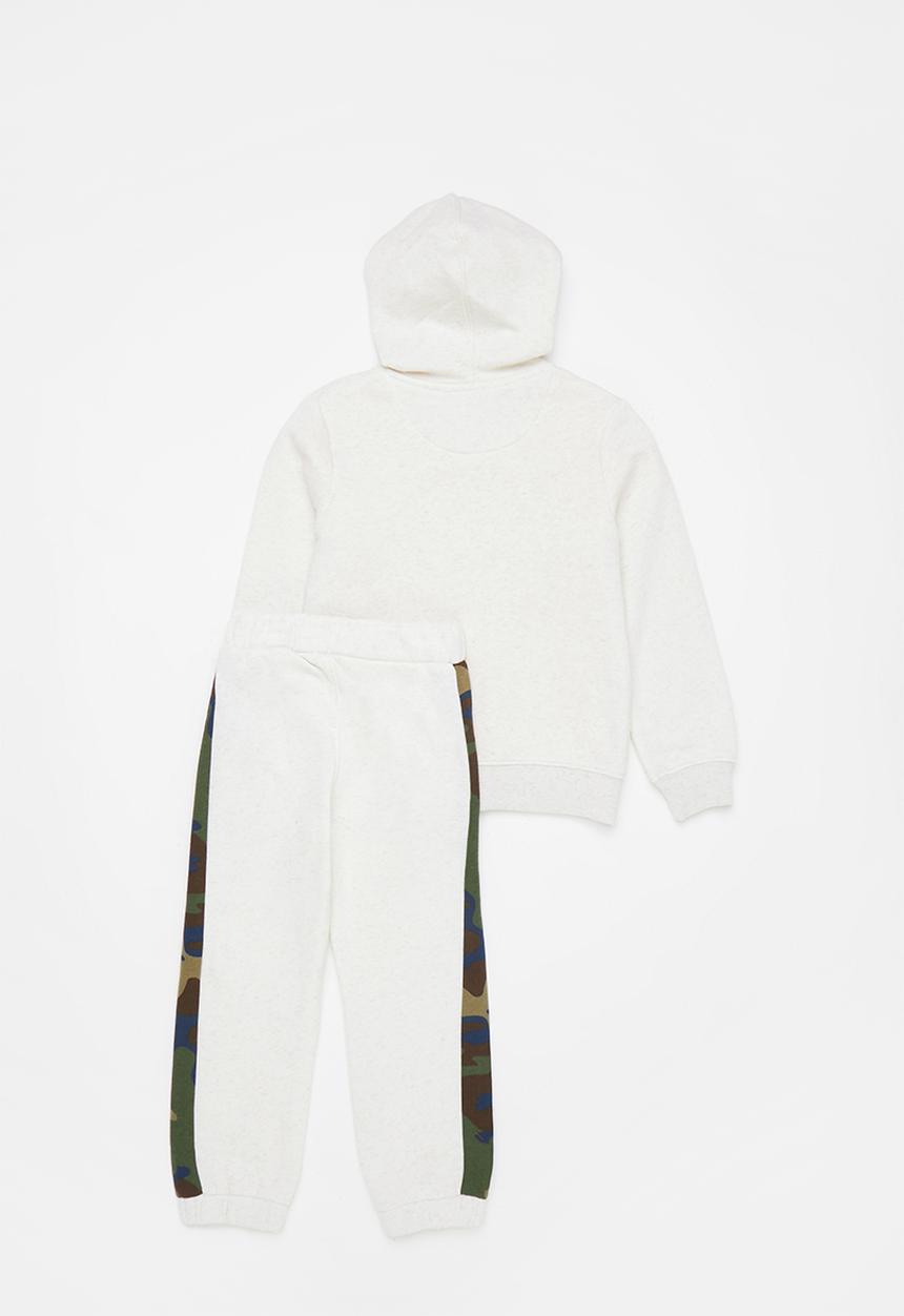 Levi’s® - 3 piece zip up hoodie set - oatmeal heather