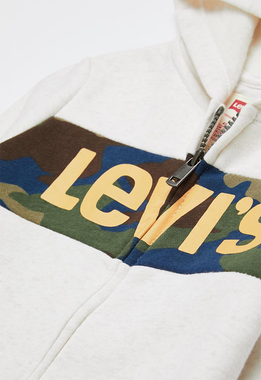 Levi’s® - 3 piece zip up hoodie set - oatmeal heather