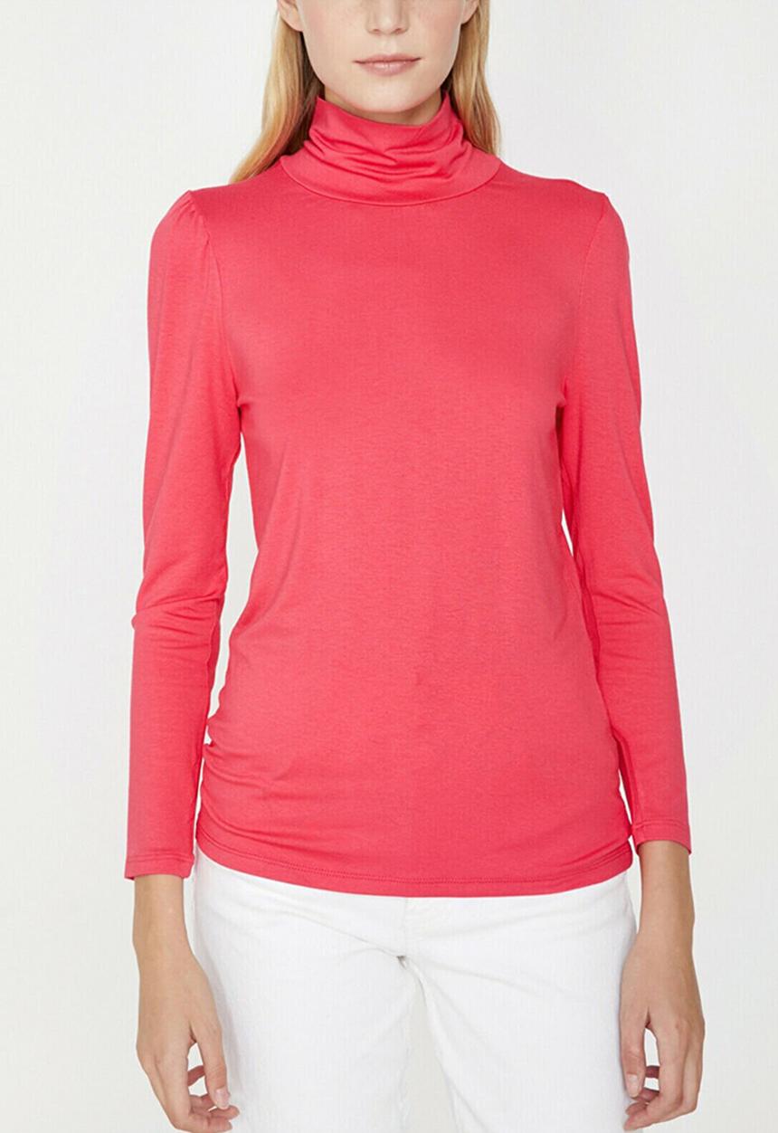 Koton - Long sleeve turtle neck T-shirt - red