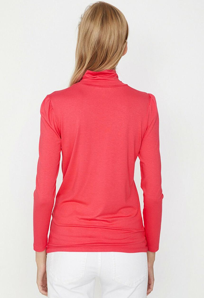 Koton - Long sleeve turtle neck T-shirt - red
