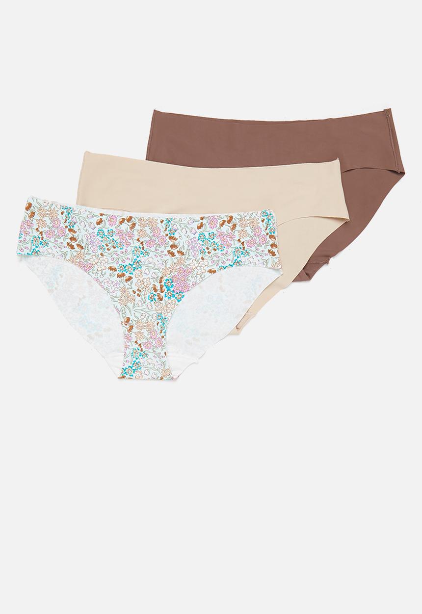 Cotton On - The invisible bikini brief 3 pack - multi