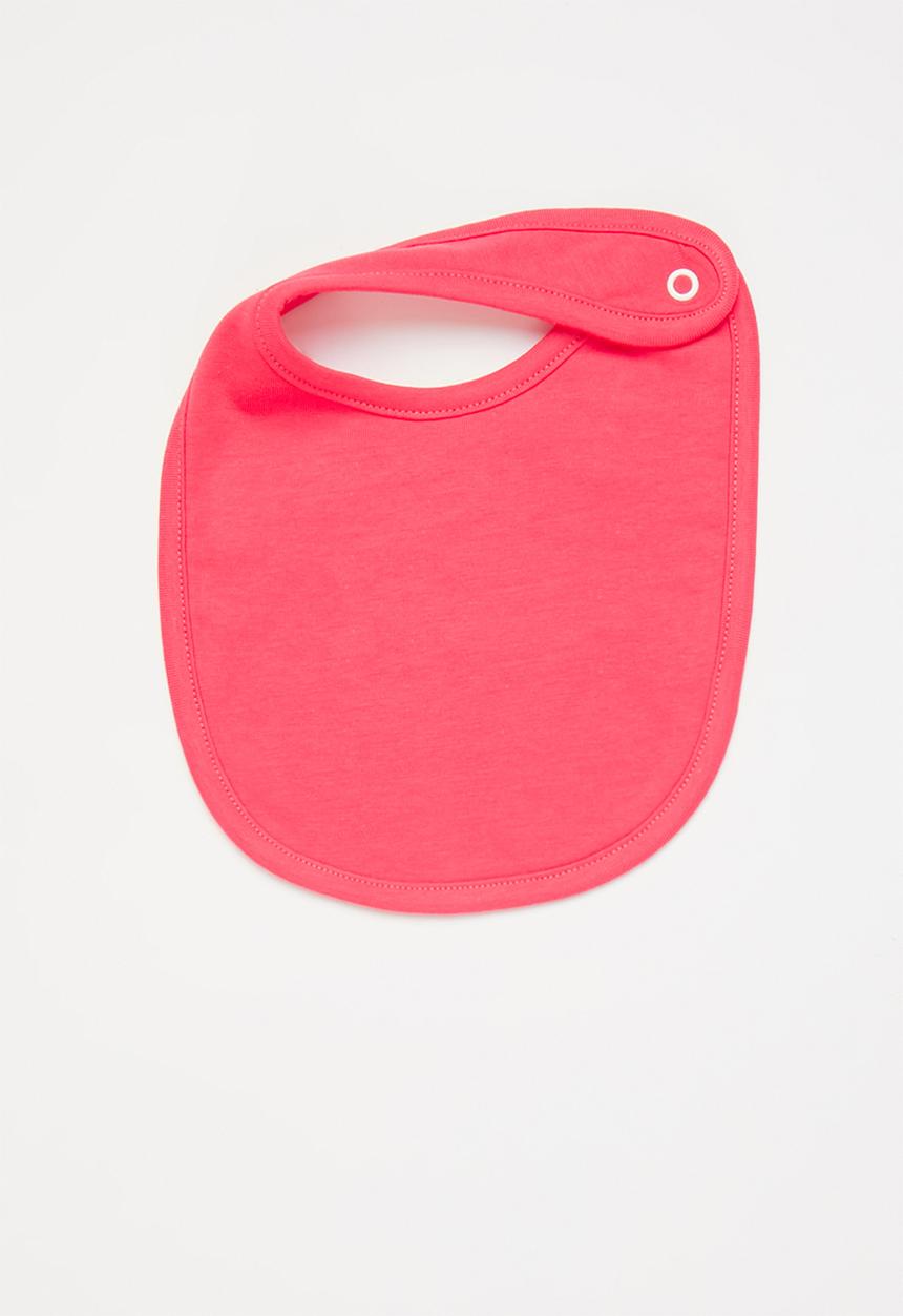 Pop Candy - Girls 3 pack bib set - ecru/pink