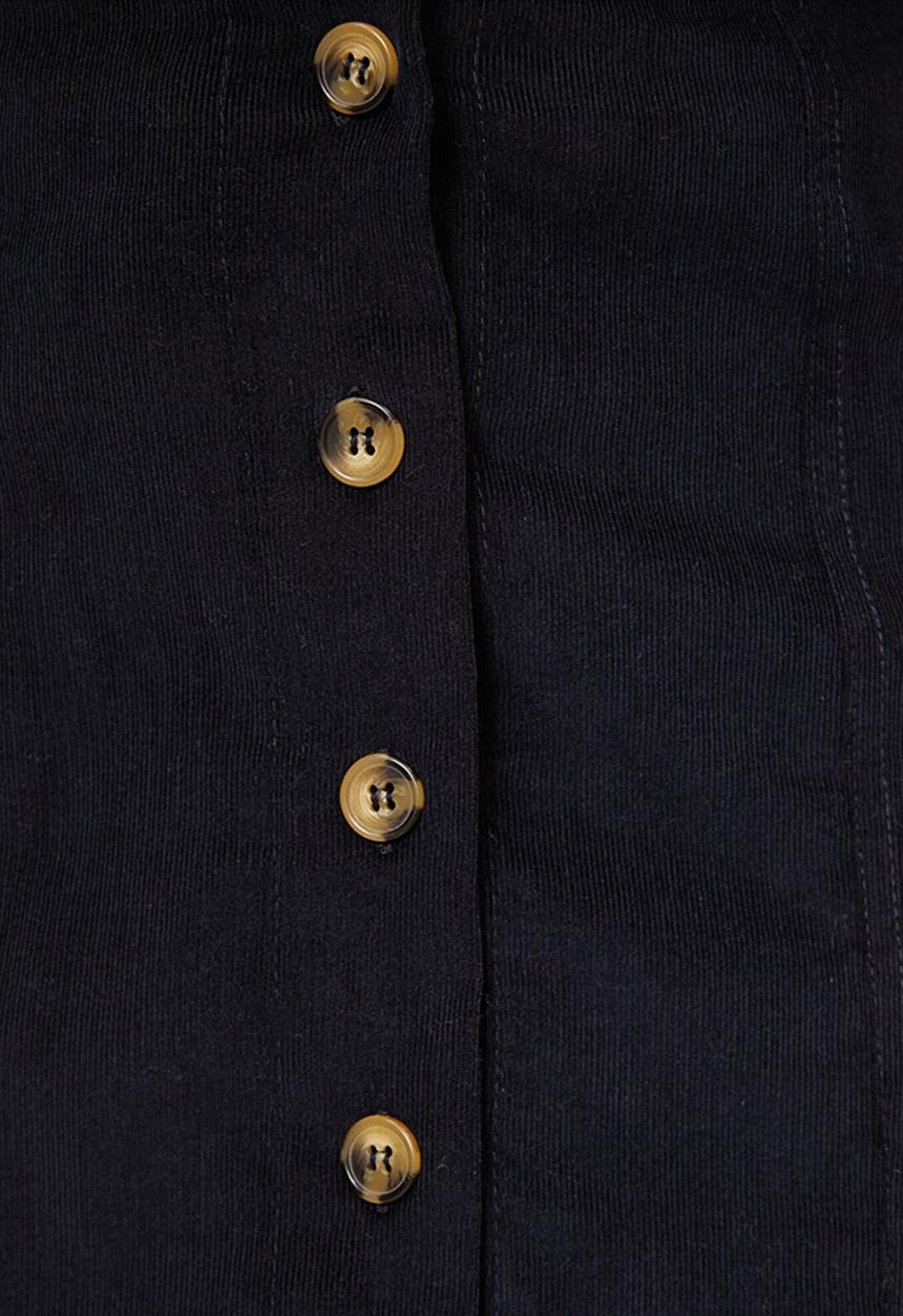 Koton - Medium rise mini skirt - navy