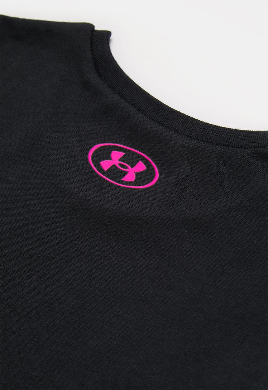 Under Armour - Live sportstyle graphic short sleeve - black/pink
