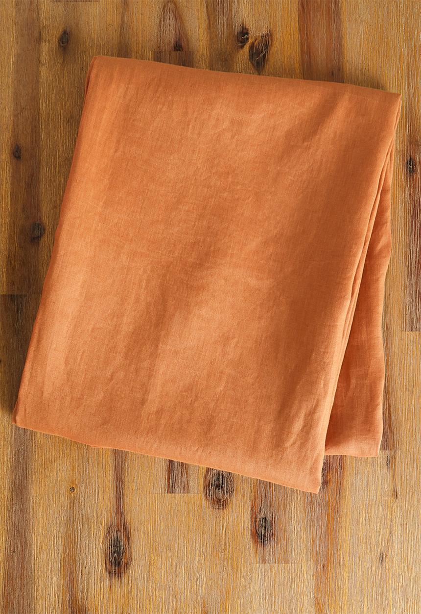 Sixth Floor - Suri linen tablecloth - rust