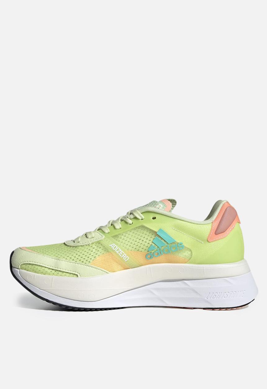 adidas Performance - Adizero boston 10 w - almost lime/mint rush/light flash orange