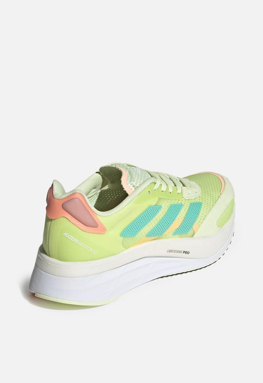 adidas Performance - Adizero boston 10 w - almost lime/mint rush/light flash orange