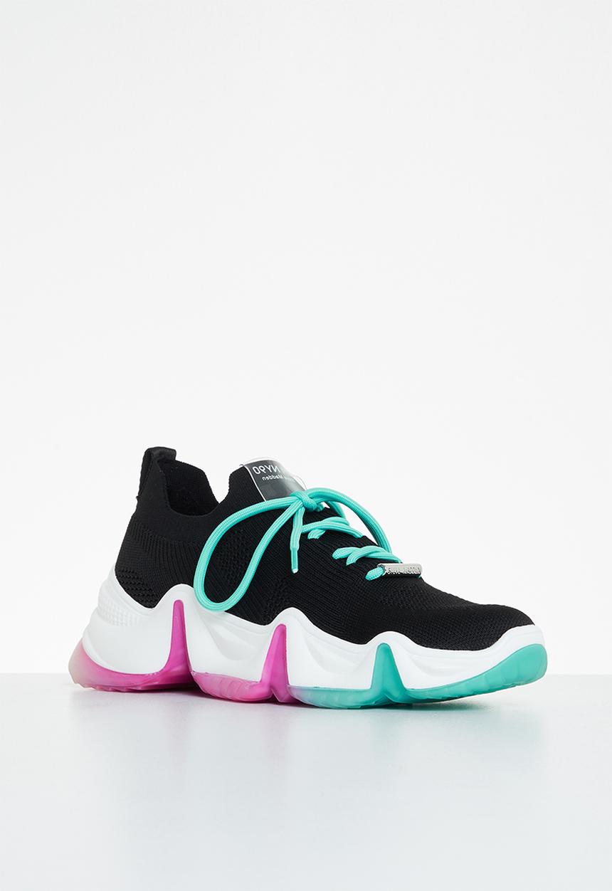 Steve Madden - Cityscape sneaker - black/mint