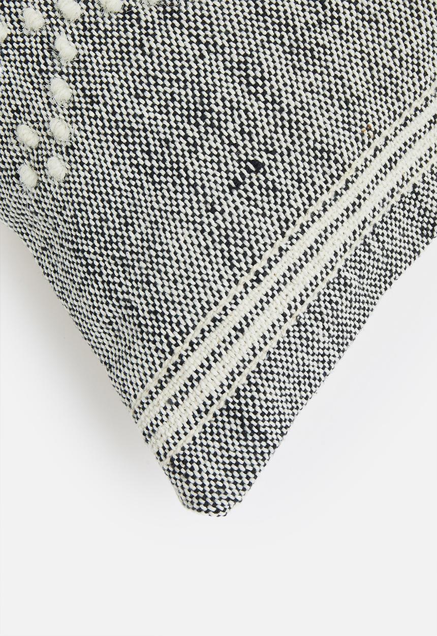 Sixth Floor - Aruba cushion cover - black & white