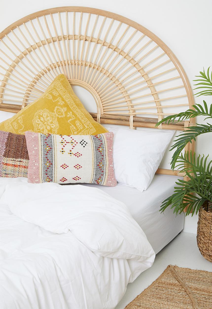 Sixth Floor - Pascal cushion cover - mustard