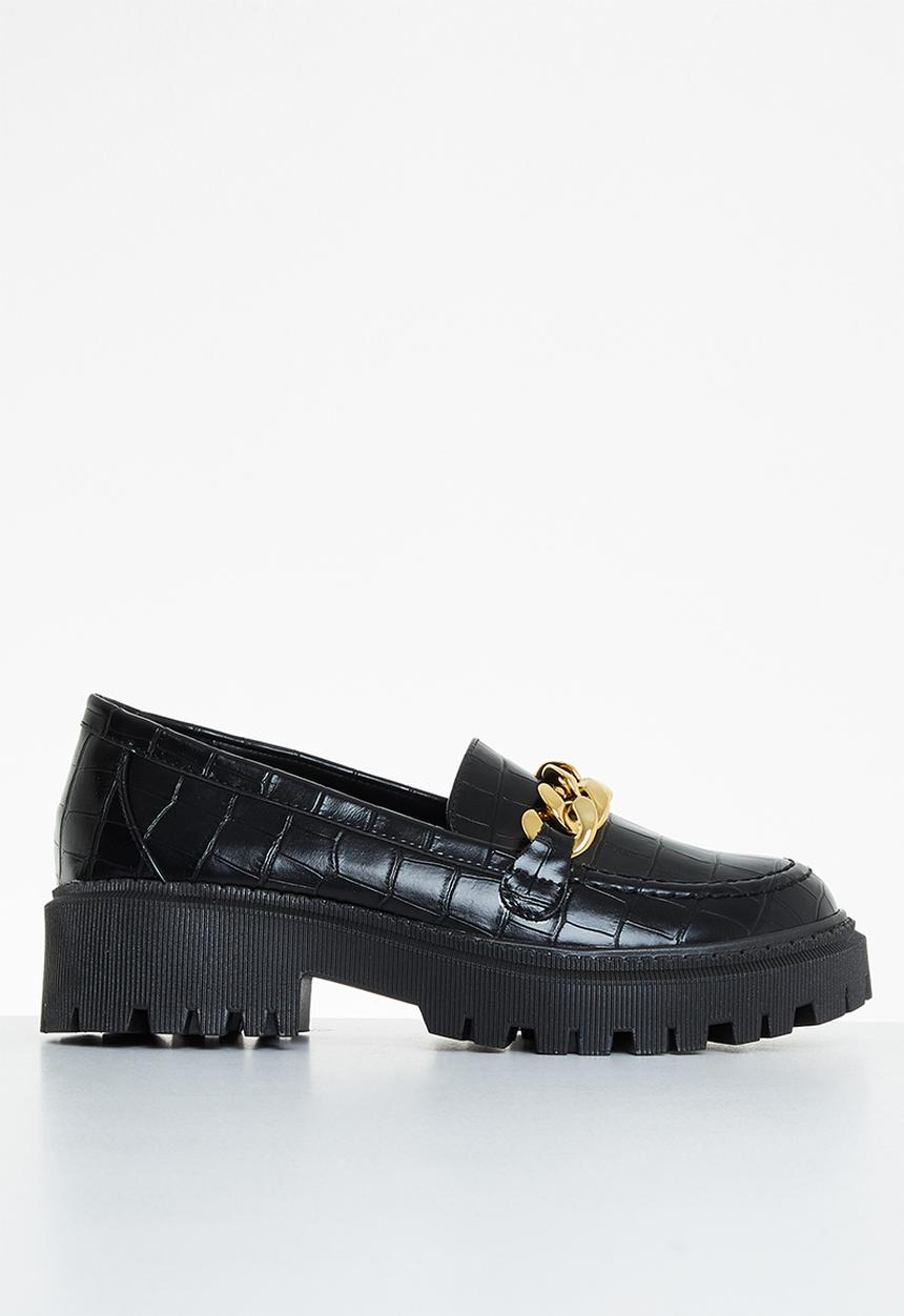 Madison® - Margoret chunky chain loafer - black