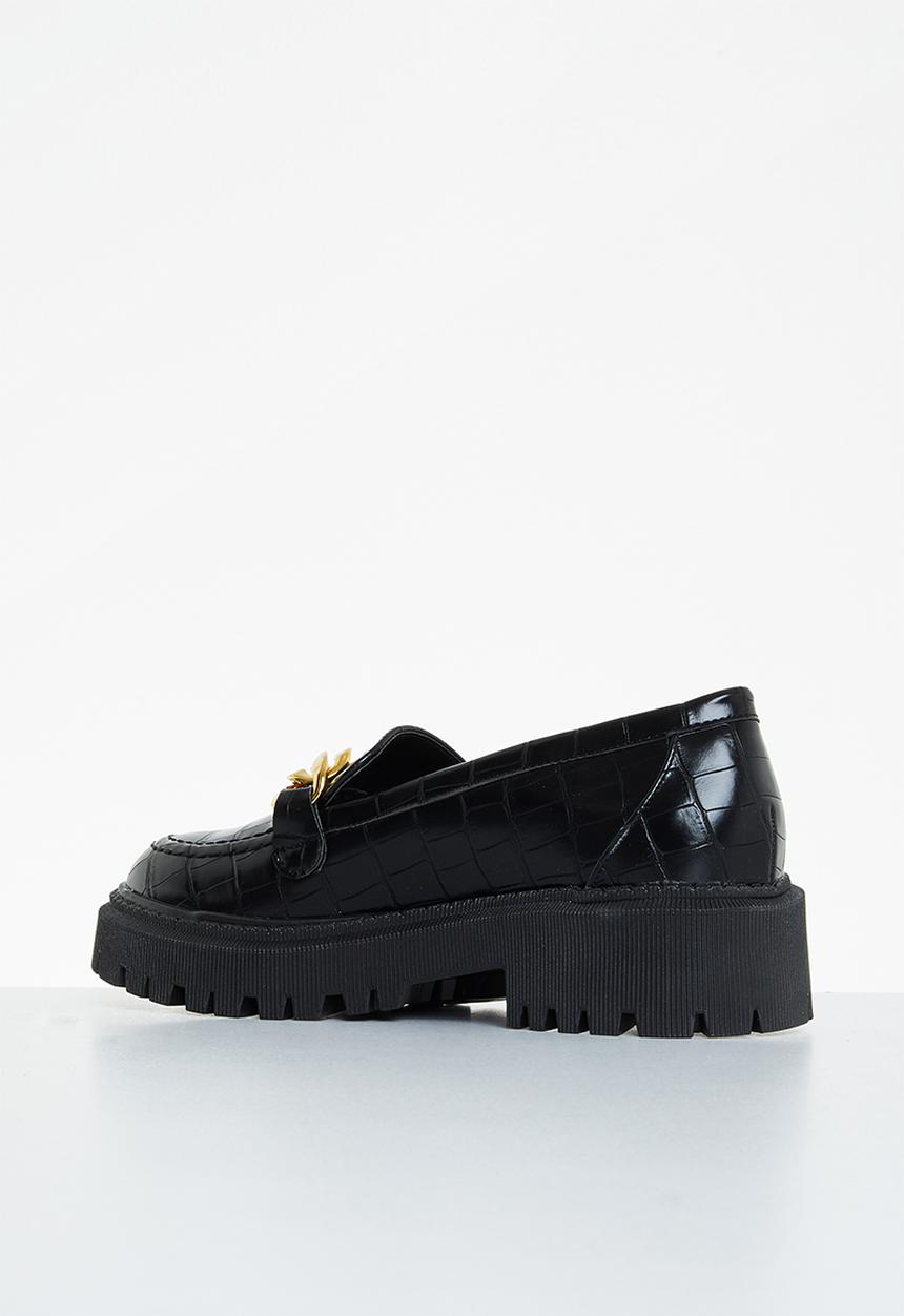 Madison® - Margoret chunky chain loafer - black