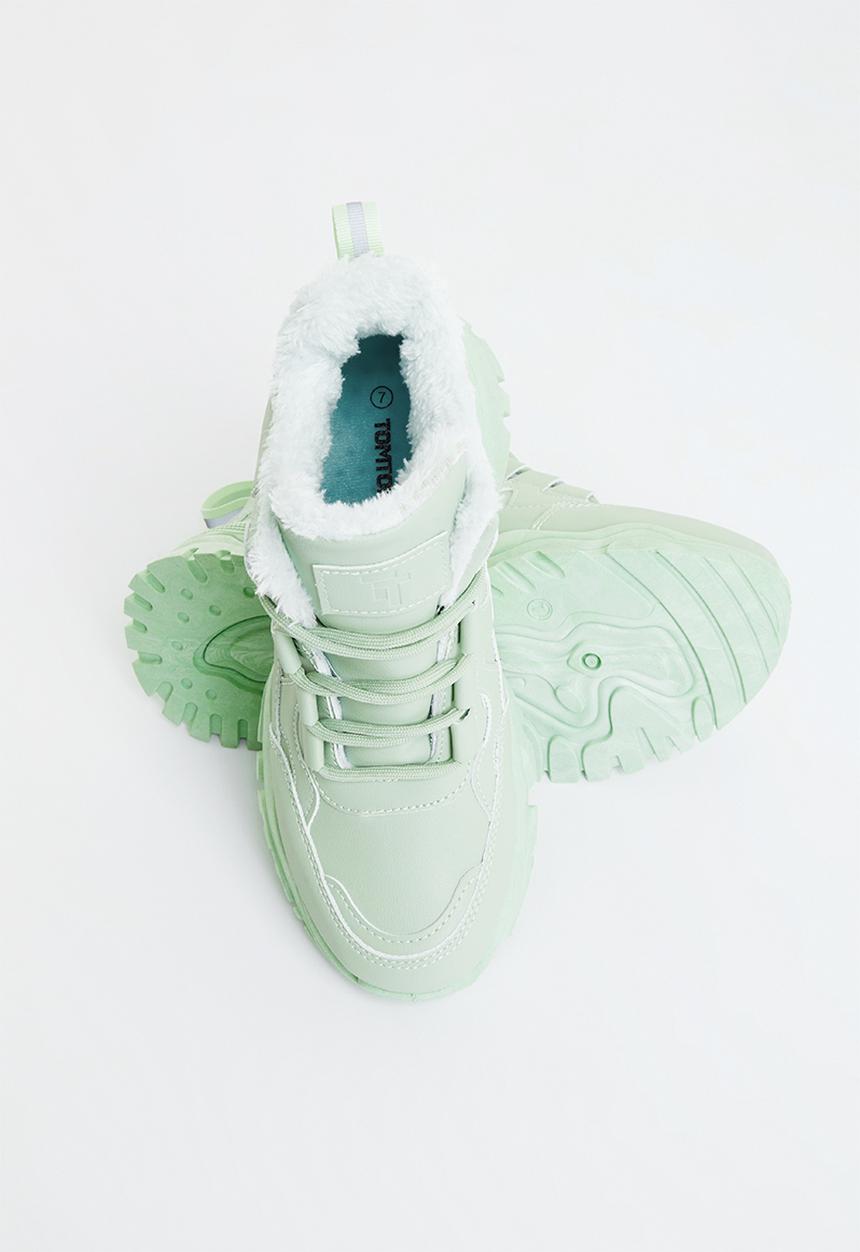 Tom Tom - Chunky hiking boot - sage