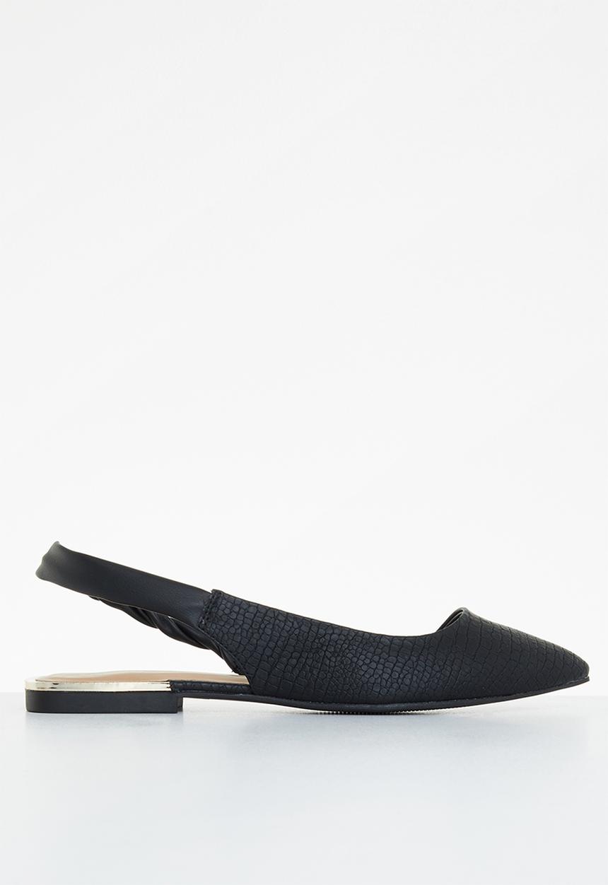 Call It Spring - Andie slingback - black