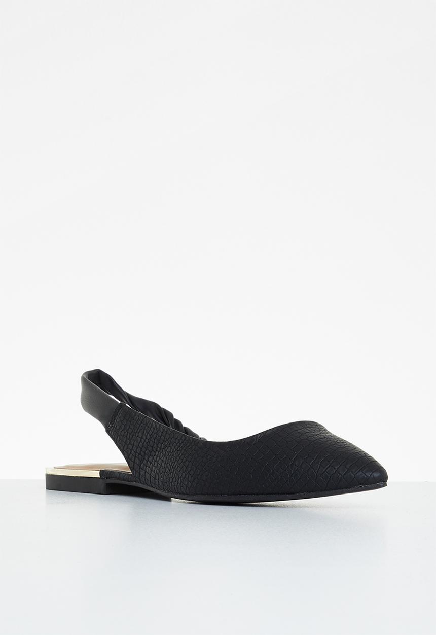 Call It Spring - Andie slingback - black