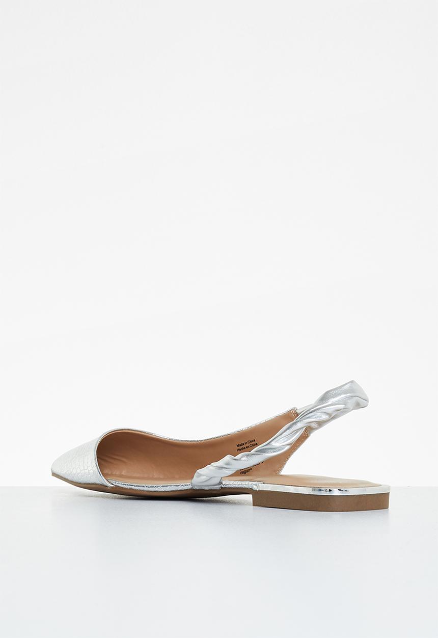 Call It Spring - Andie slingback - silver