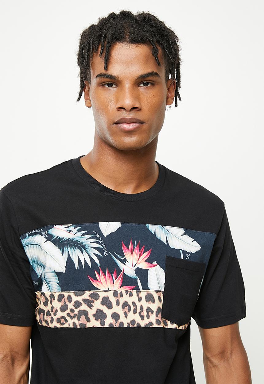 Holmes Bro's - Strelitzia split t - black