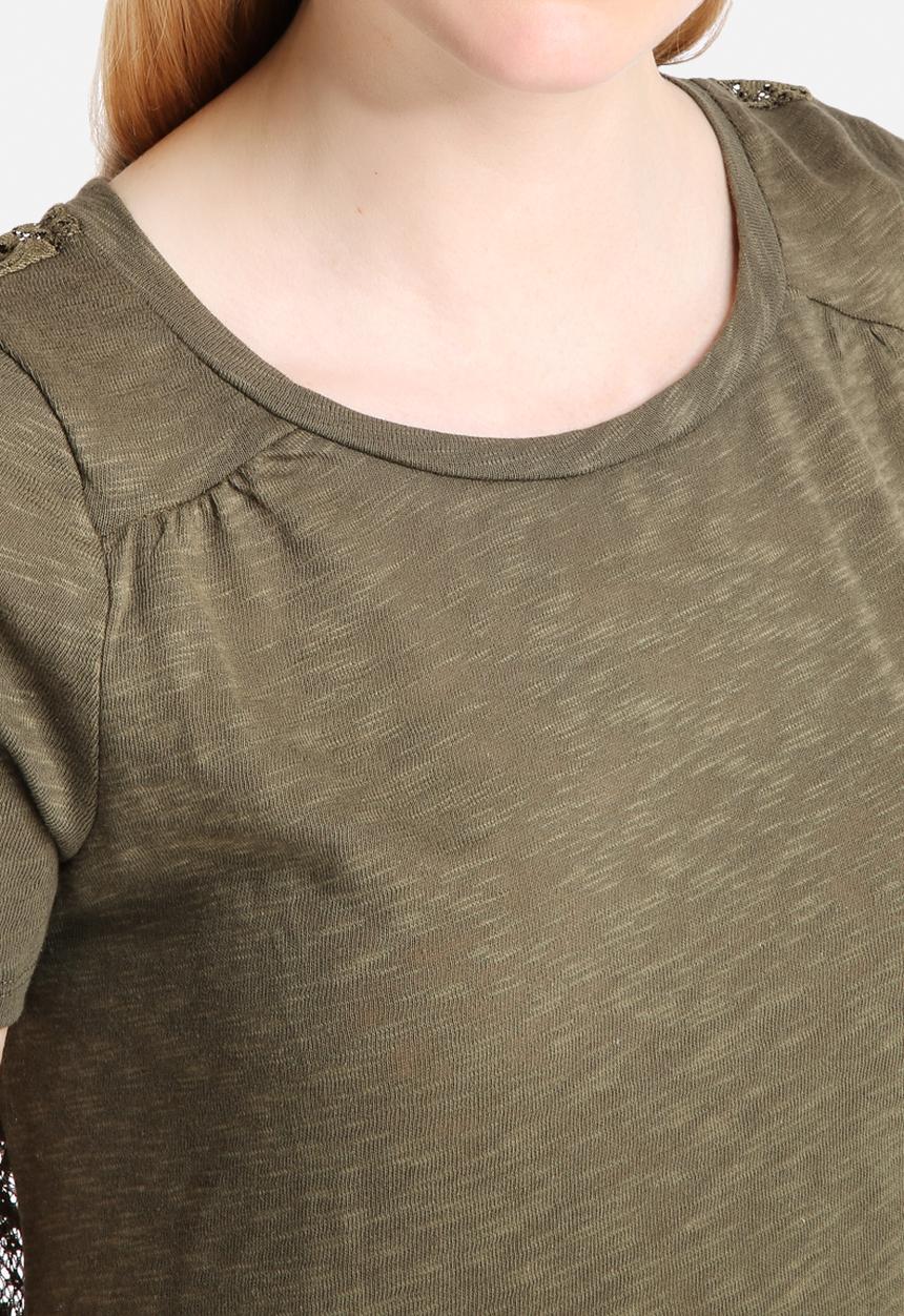 Vero Moda - Visa Vlakta Lace Back Tee