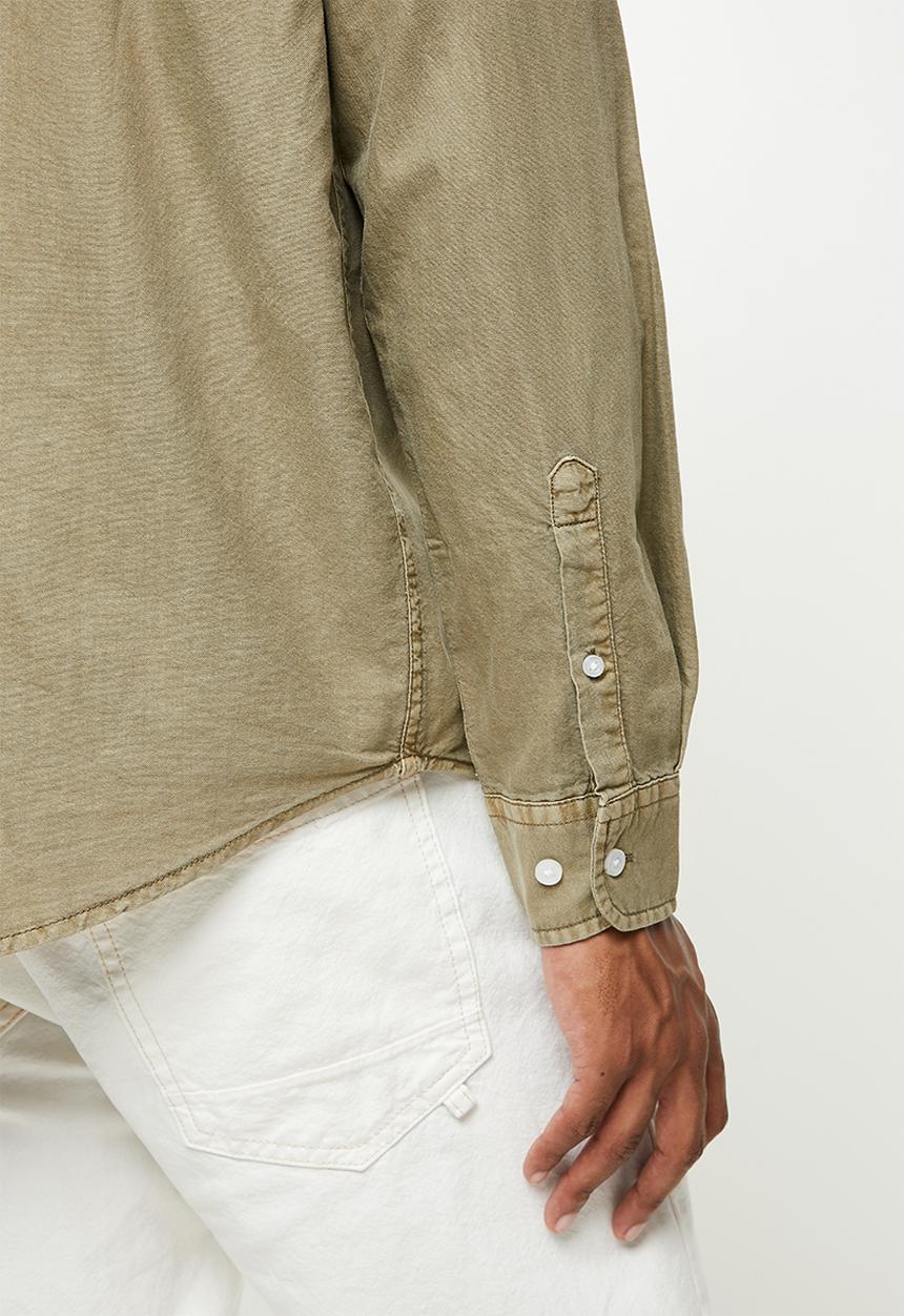 Cotton On - Mayfair long sleeve shirt - vintage khaki