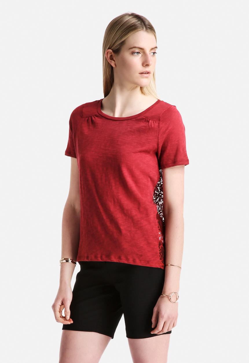 Vero Moda - Visa Vlakta Lace Back Tee