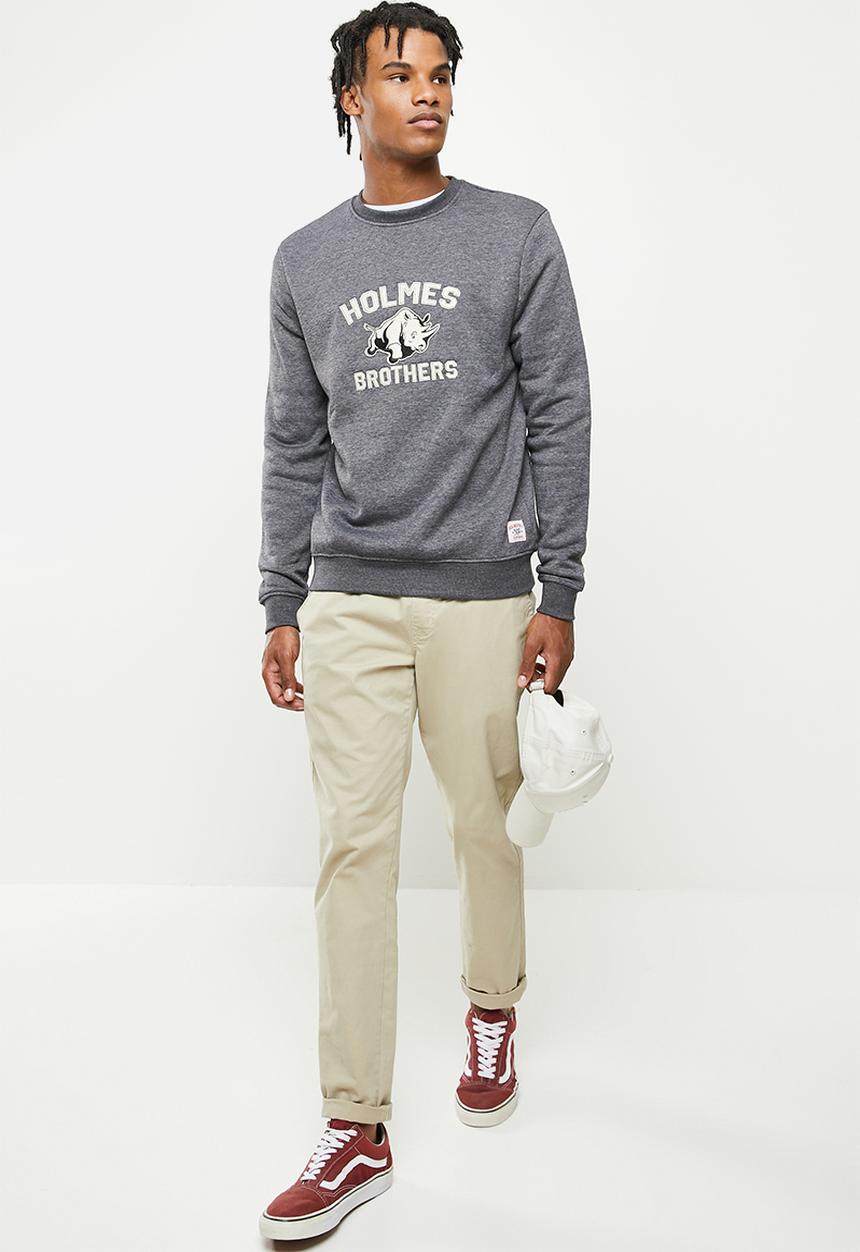 Holmes Bro's - Rhino sweat - heather black