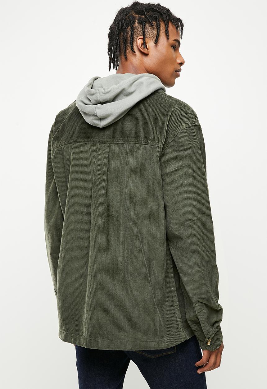 Cotton On - Heavy overshirt - khaki cord
