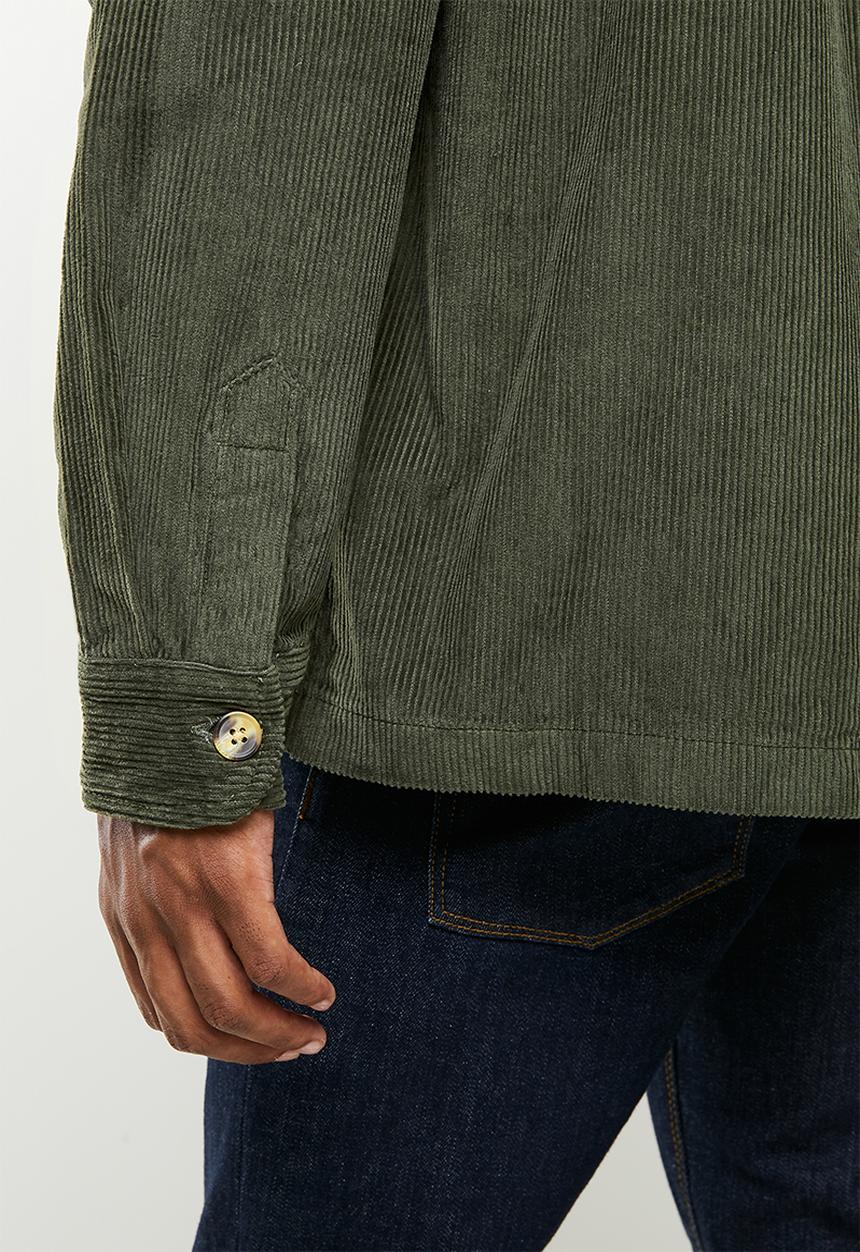 Cotton On - Heavy overshirt - khaki cord