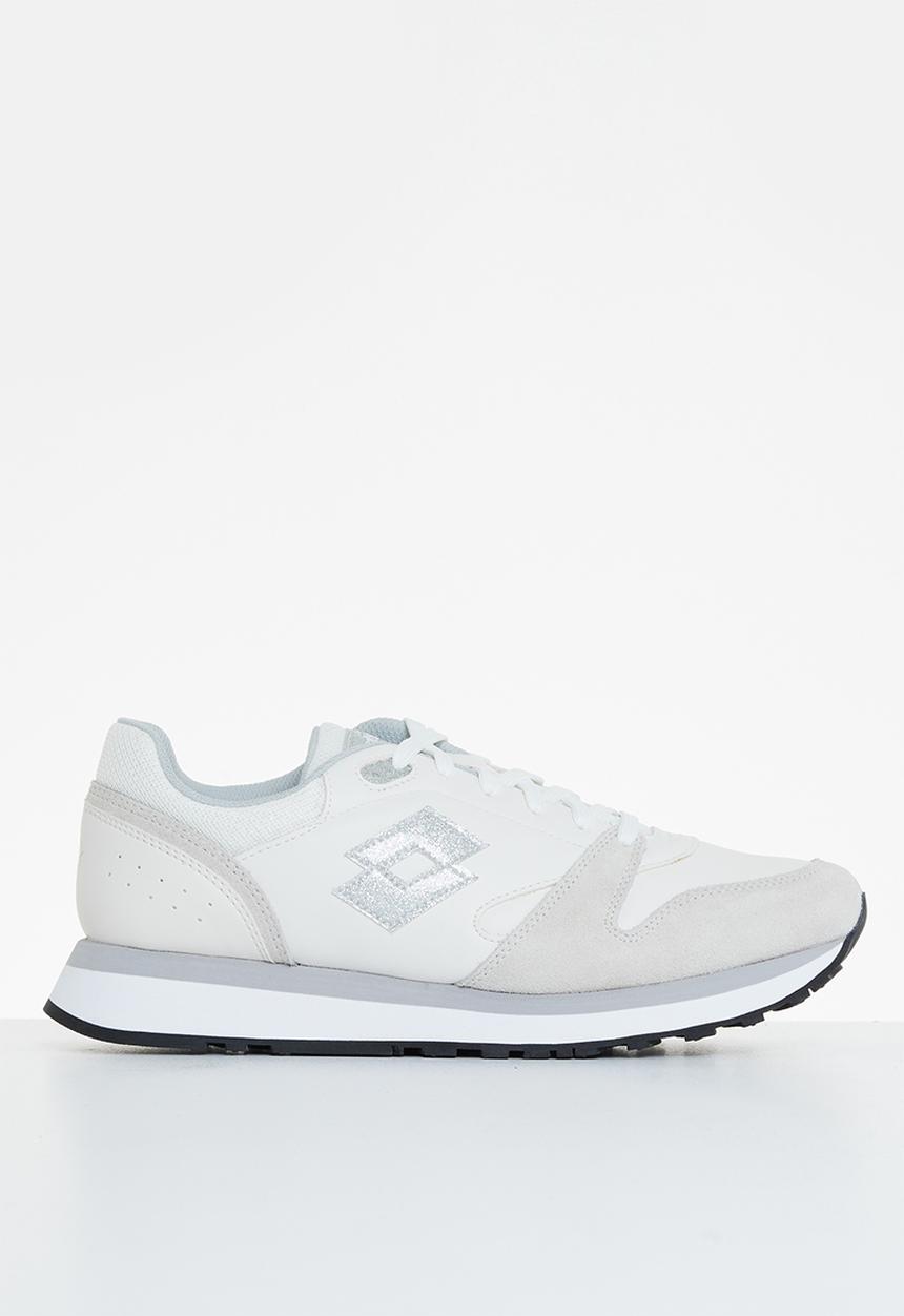lotto - Trainer wedge iii w -  white & silver 