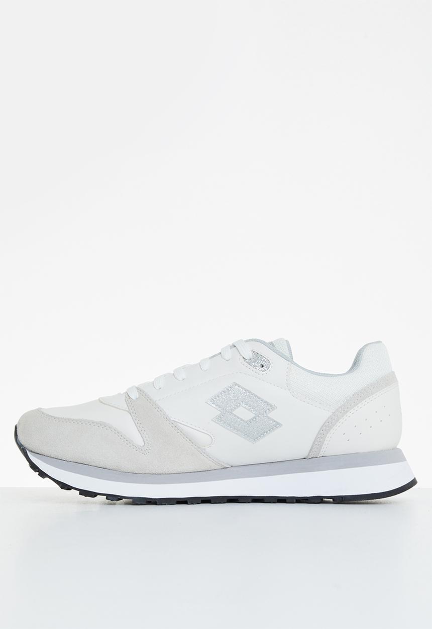 lotto - Trainer wedge iii w -  white & silver 