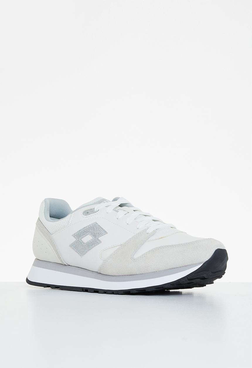 lotto - Trainer wedge iii w -  white & silver 