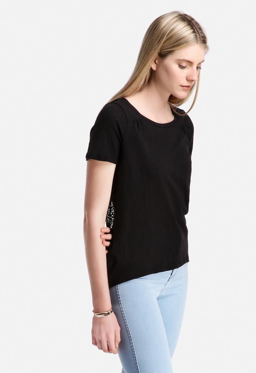 Vero Moda - Visa Vlakta Lace Back Tee