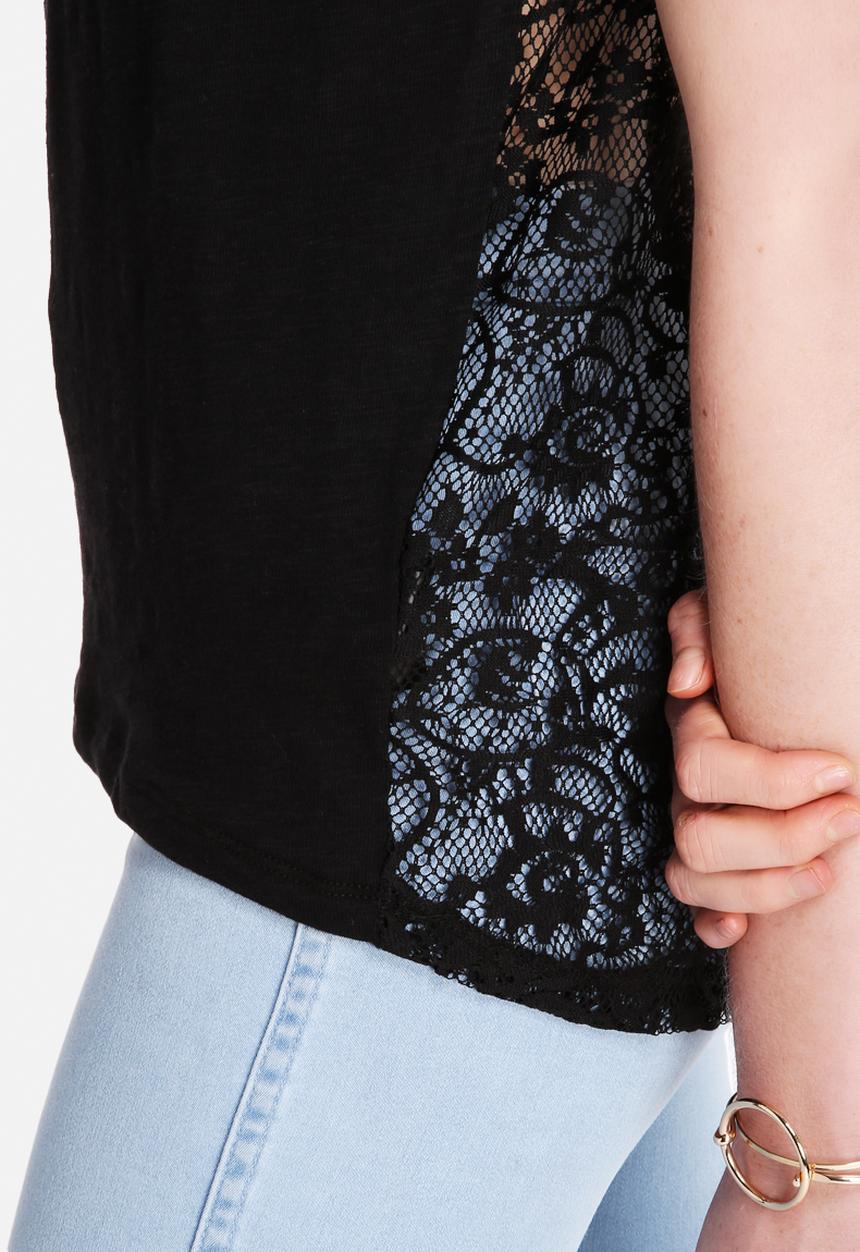 Vero Moda - Visa Vlakta Lace Back Tee