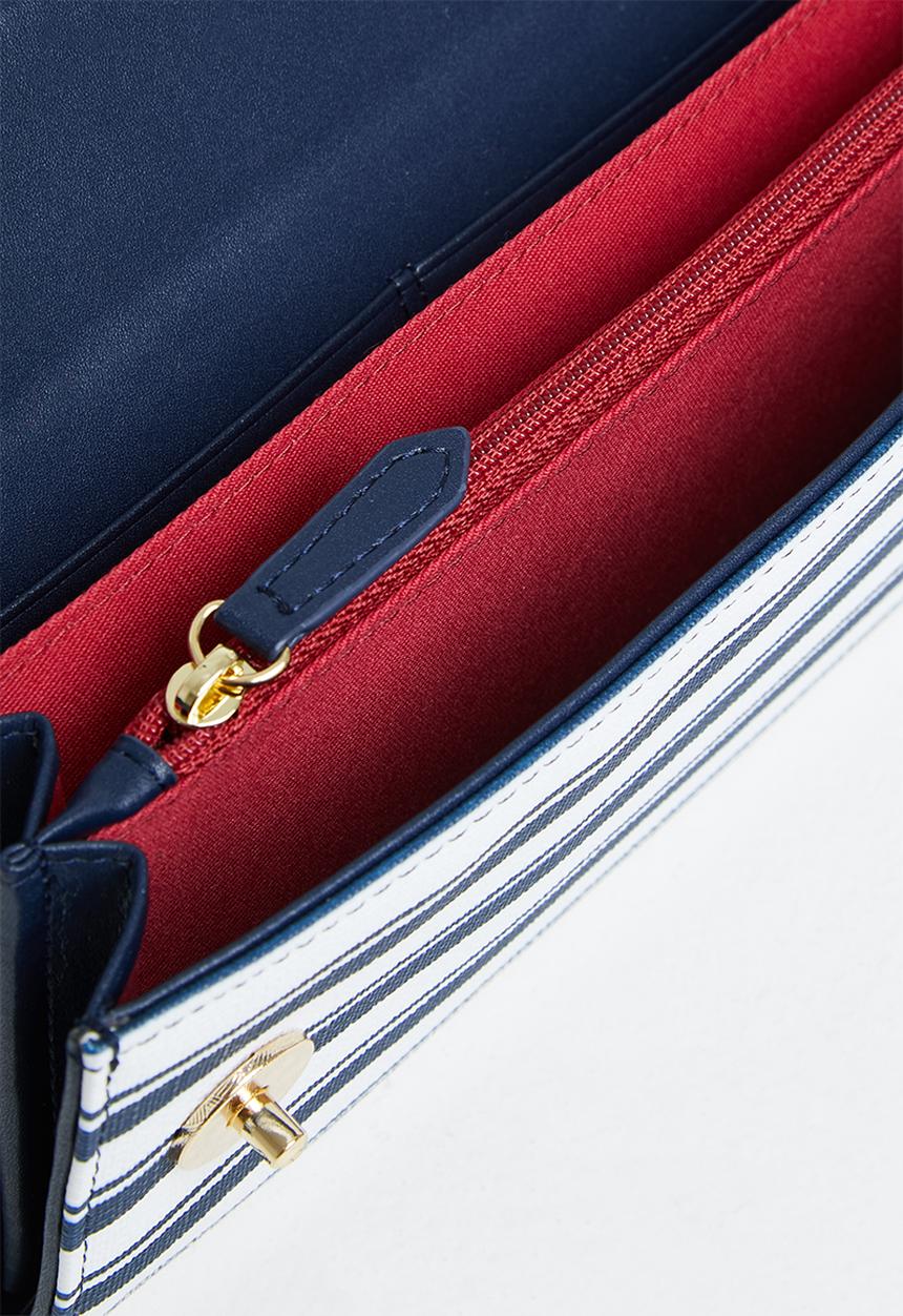 POLO - Resort clutch purse - navy