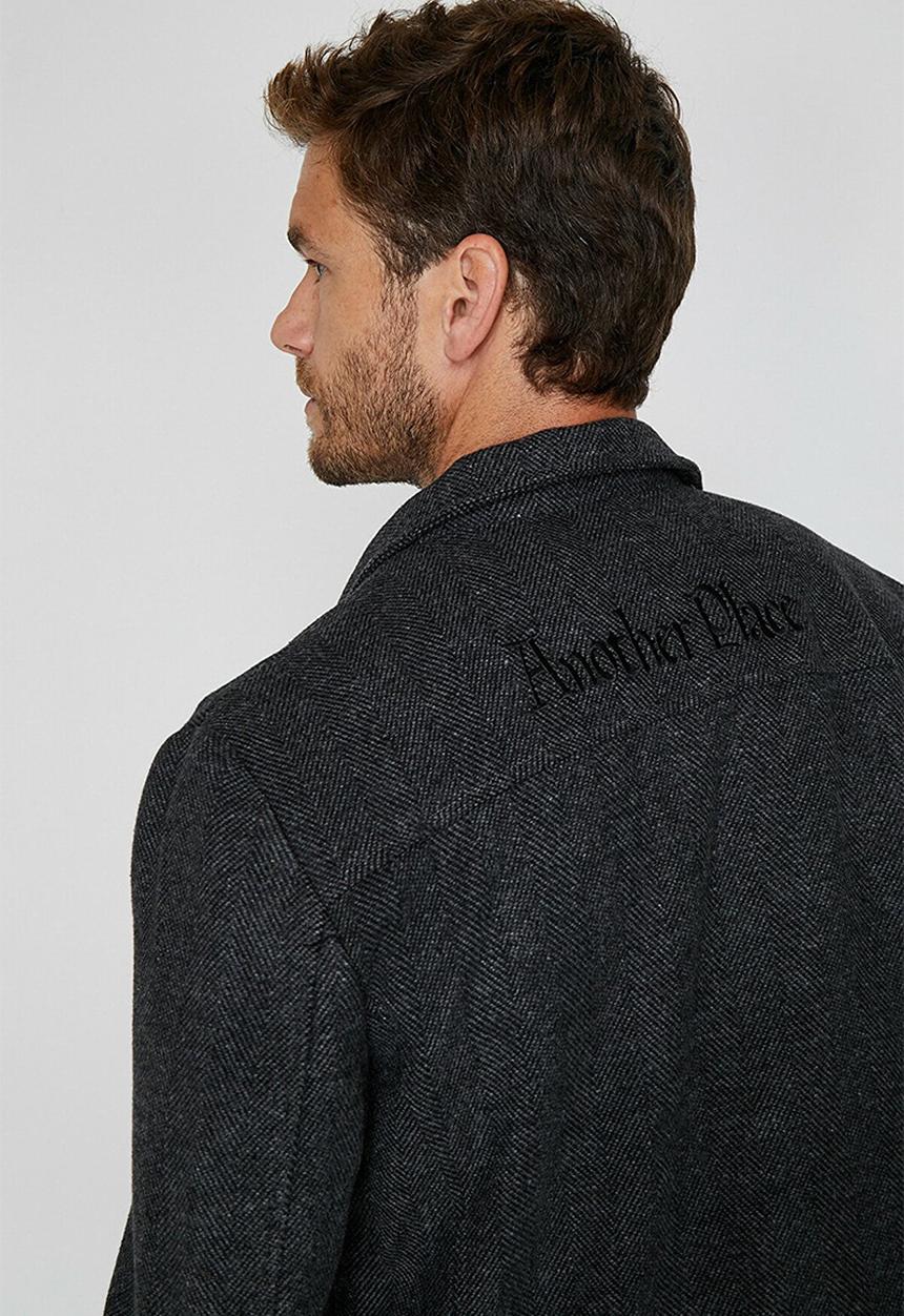 Koton - Dax button down coat - grey
