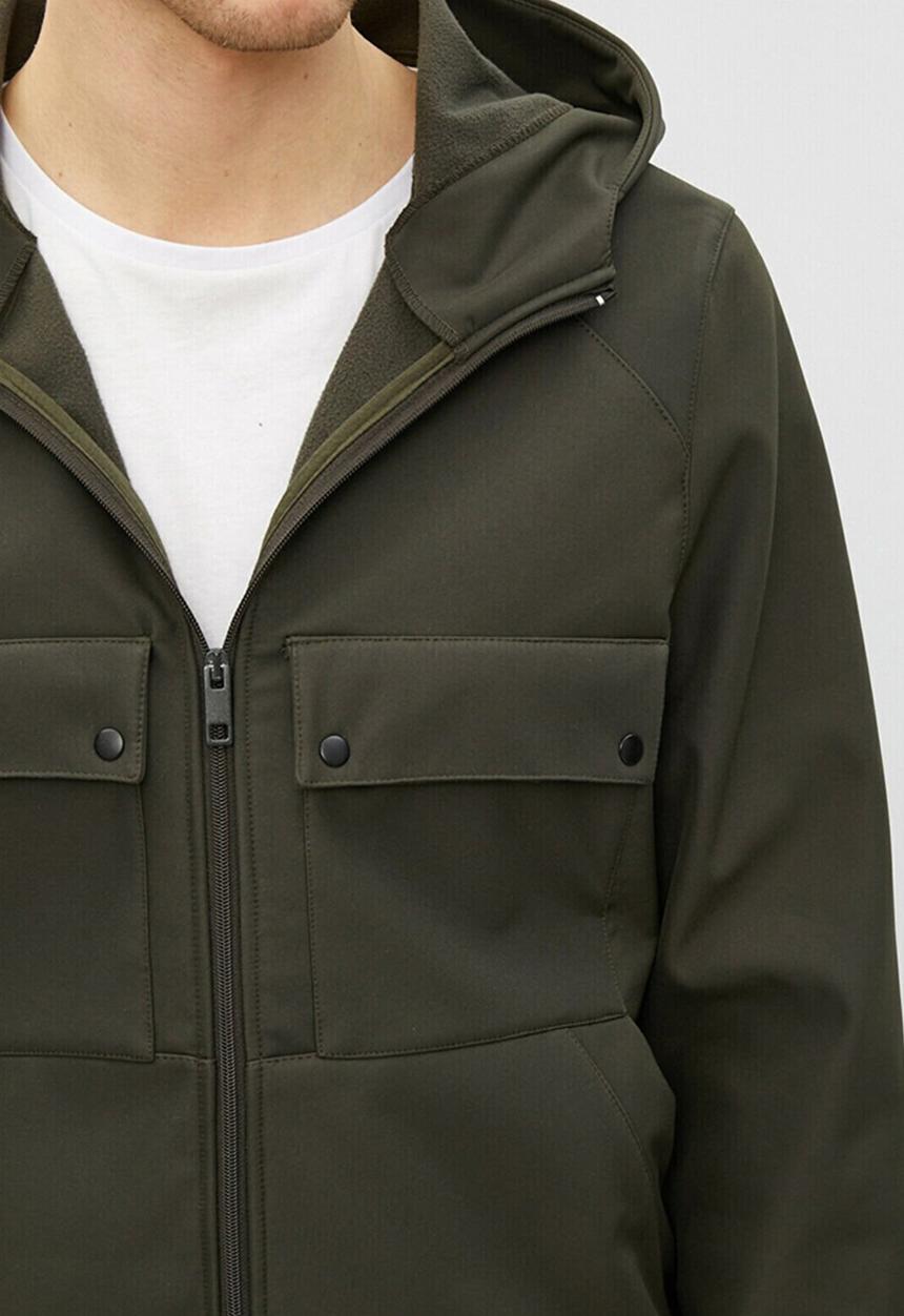 Koton - Double chest pocket raincoat - green