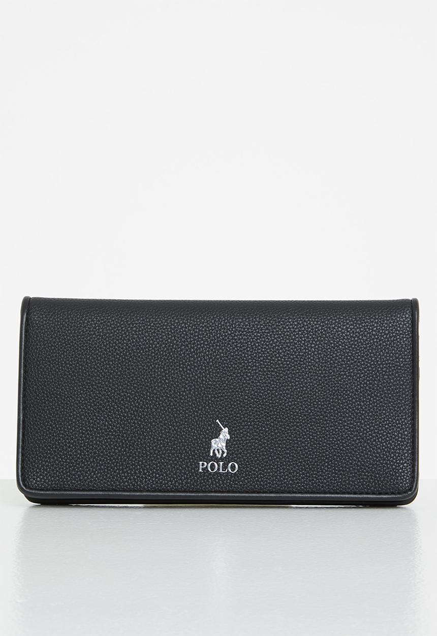 POLO - Lyon continental purse - black