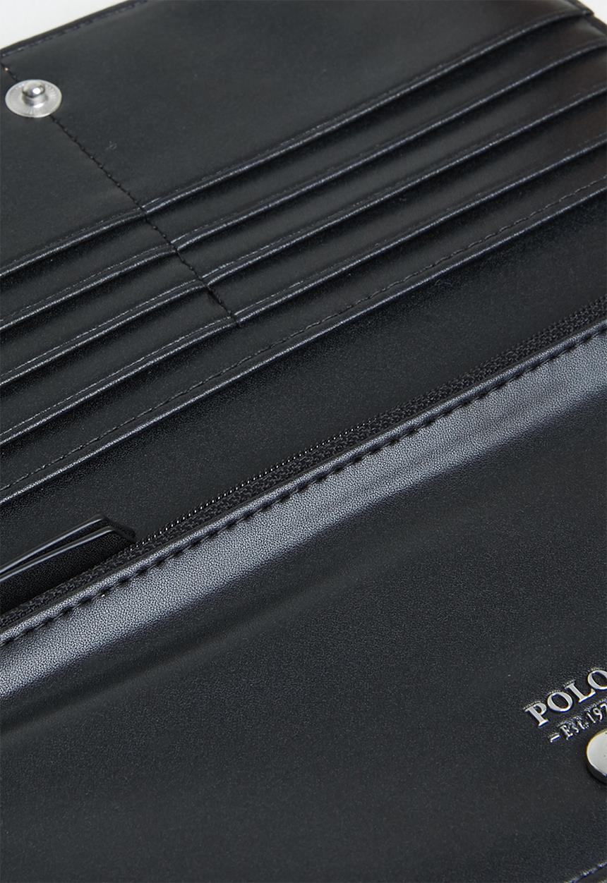 POLO - Lyon continental purse - black