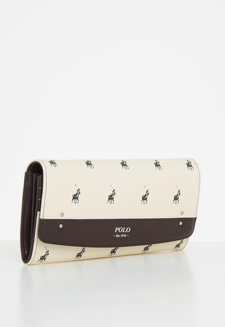 POLO - New classic clutch purse - cream