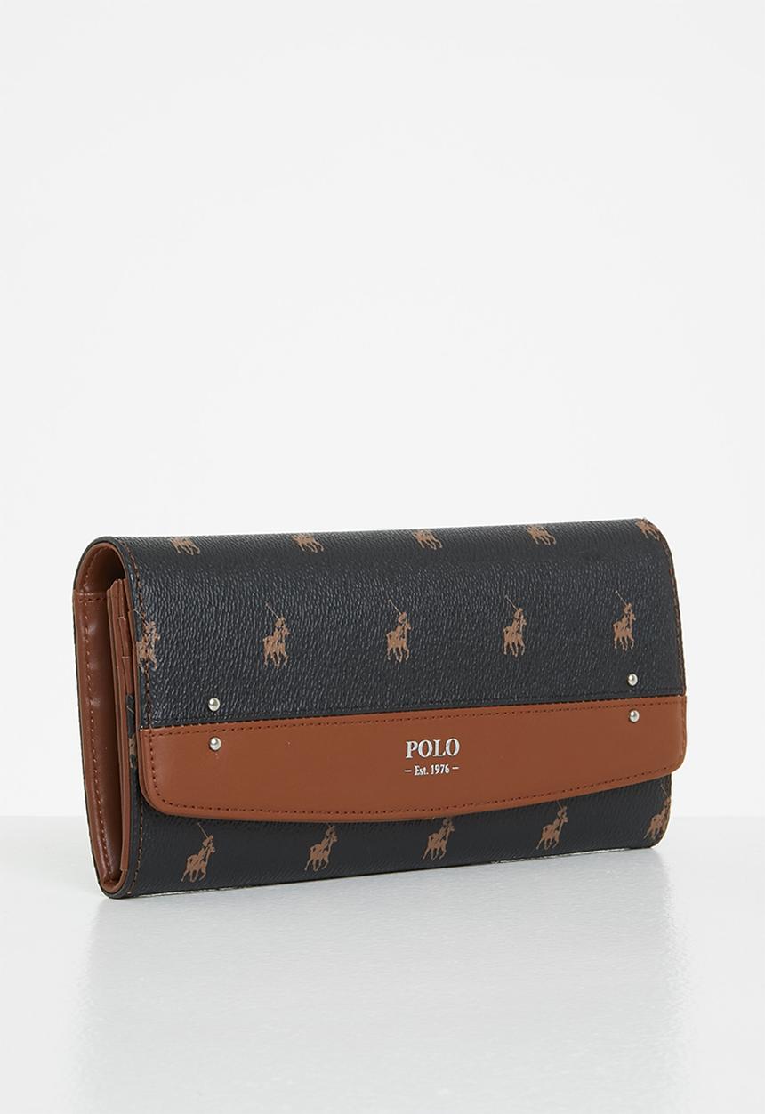 POLO - New classic clutch purse - black