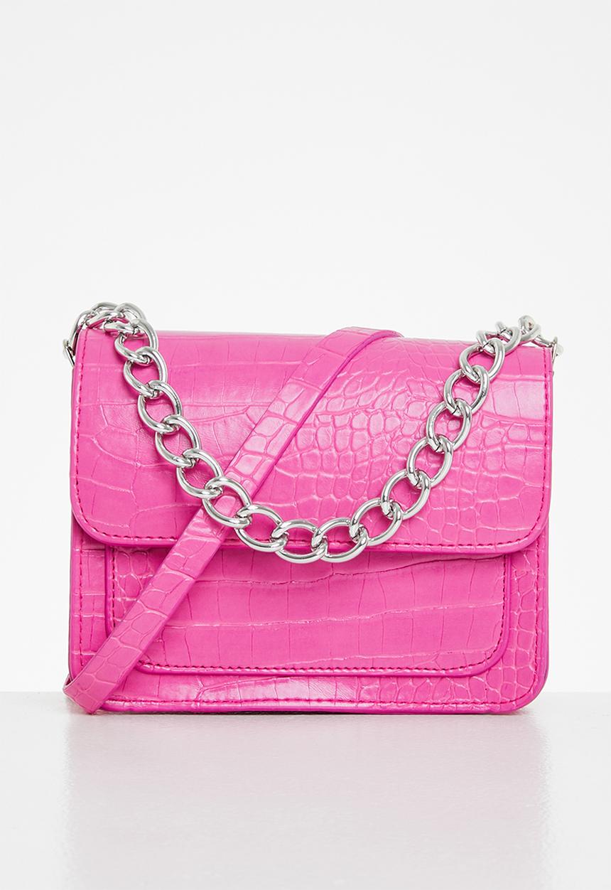 Trendyol - Chain strap shoulder bag - pink