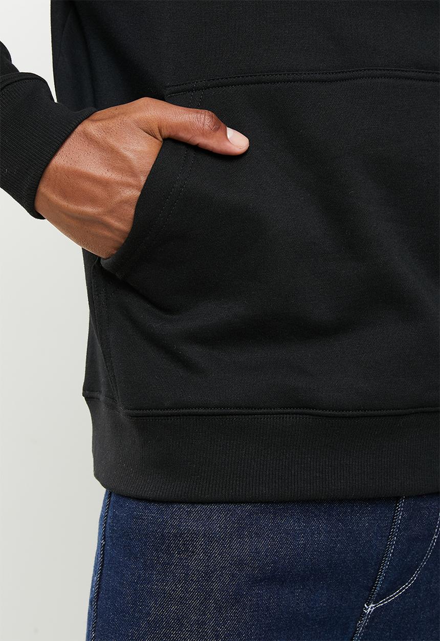 Fox - Locker pullover fleece - black