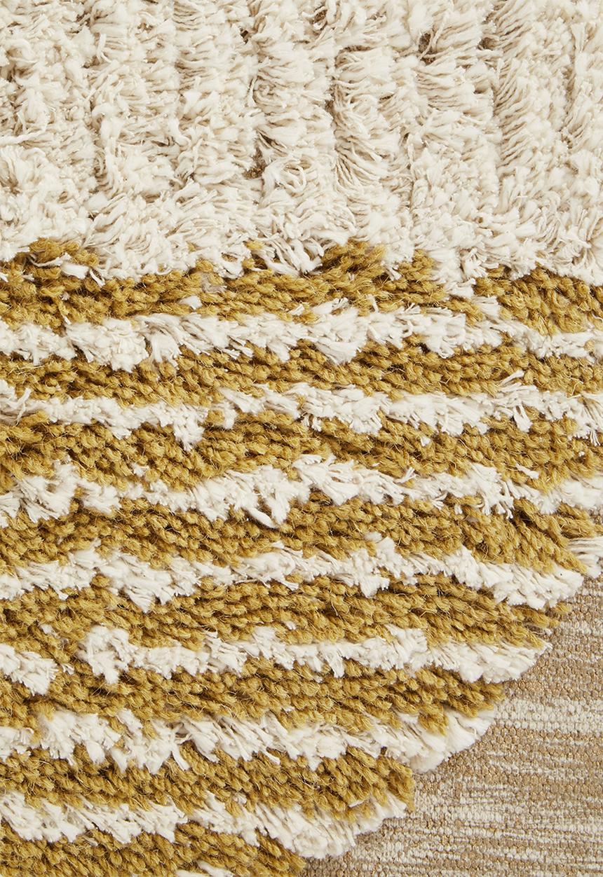 Sixth Floor - Gaia tufted wall art - natural