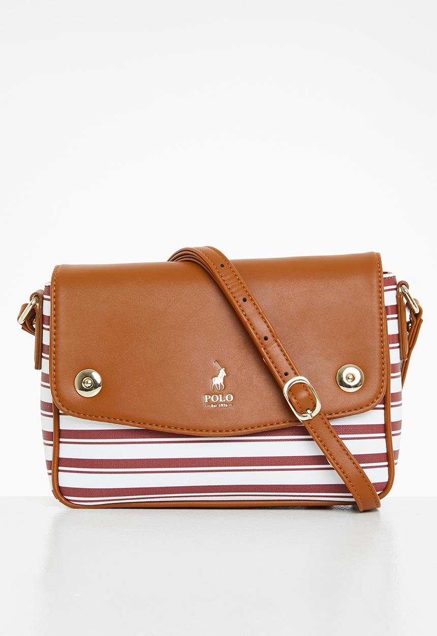 POLO - Resort flapover sling - tan