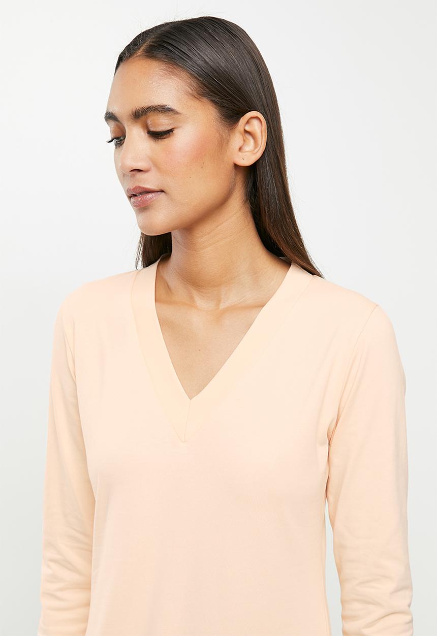 STRONG by T-Shirt Bed Co. - Morden maxi long sleeve - pink 