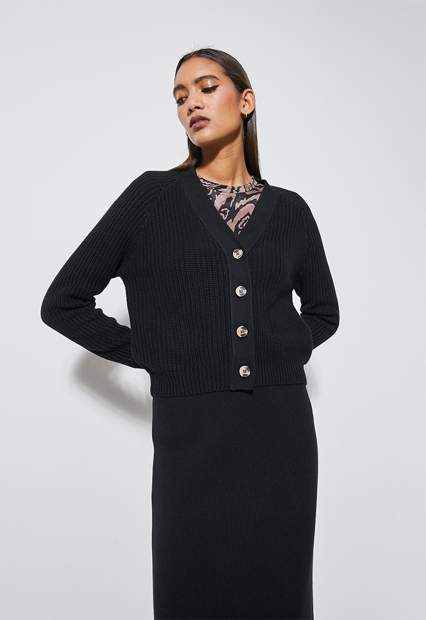 Superbalist - Meet and greet cardigan - black