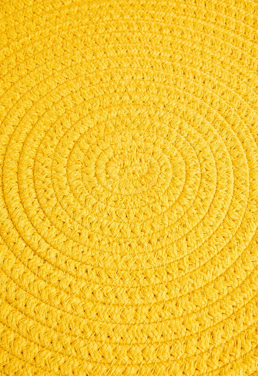 Sixth Floor - Dipuo rope placemat set of 4-sunshine