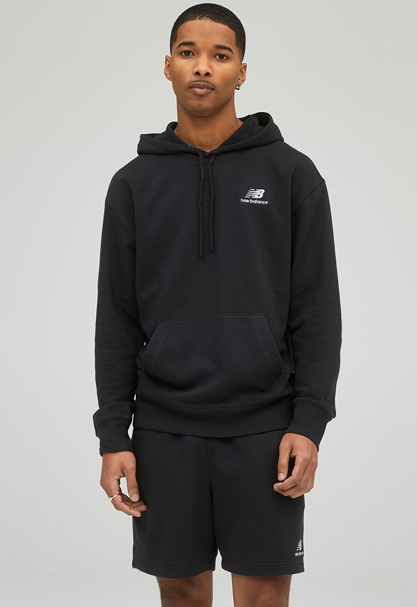 New Balance  - Nb essentials uni-ssentials hoodie - black