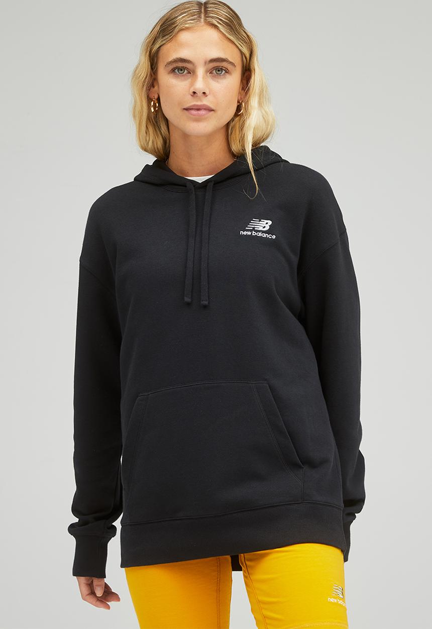 New Balance  - Nb essentials uni-ssentials hoodie - black