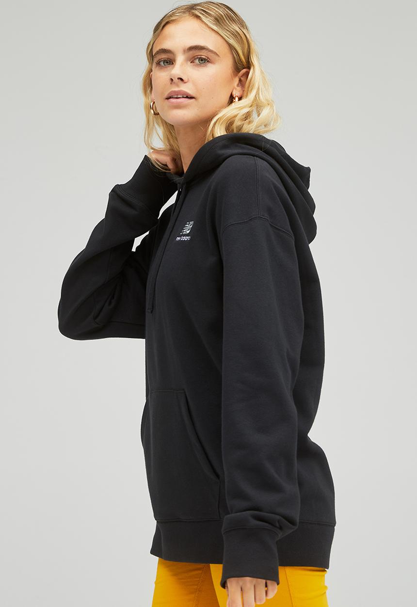 New Balance  - Nb essentials uni-ssentials hoodie - black